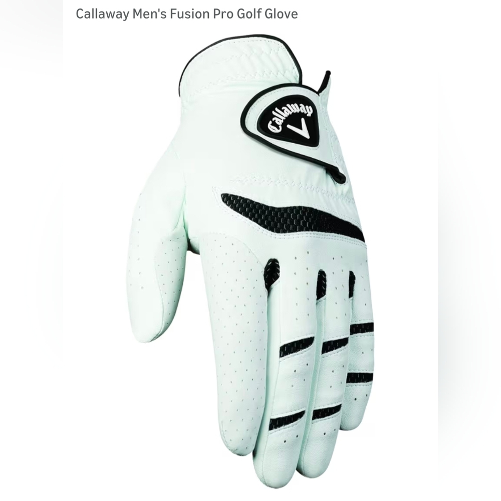 Callaway White Performance Golf Glove